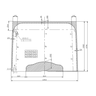 Front Windshield For Excavator Glass For JCB 3CX